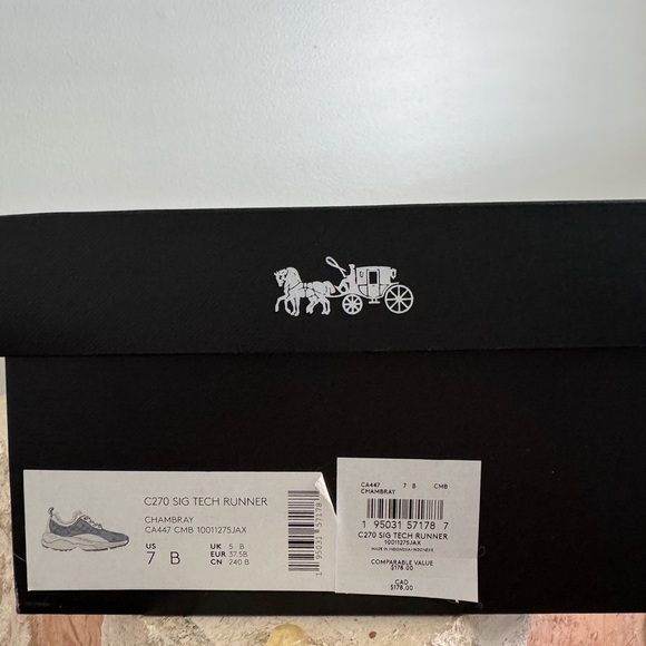 New in Box Coach C270 Tech Runner Sneaker Size 7 - Picture 6 of 6